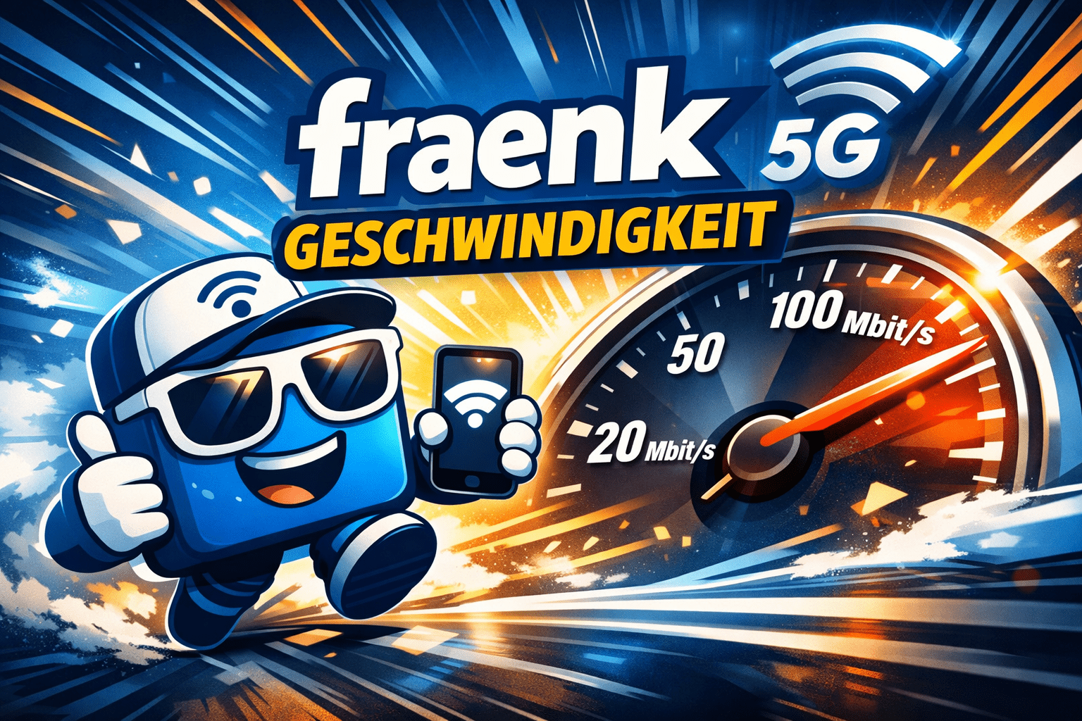 Fraenk Geschwindigkeit: Alles Wissenswerte zu LTE & 5G